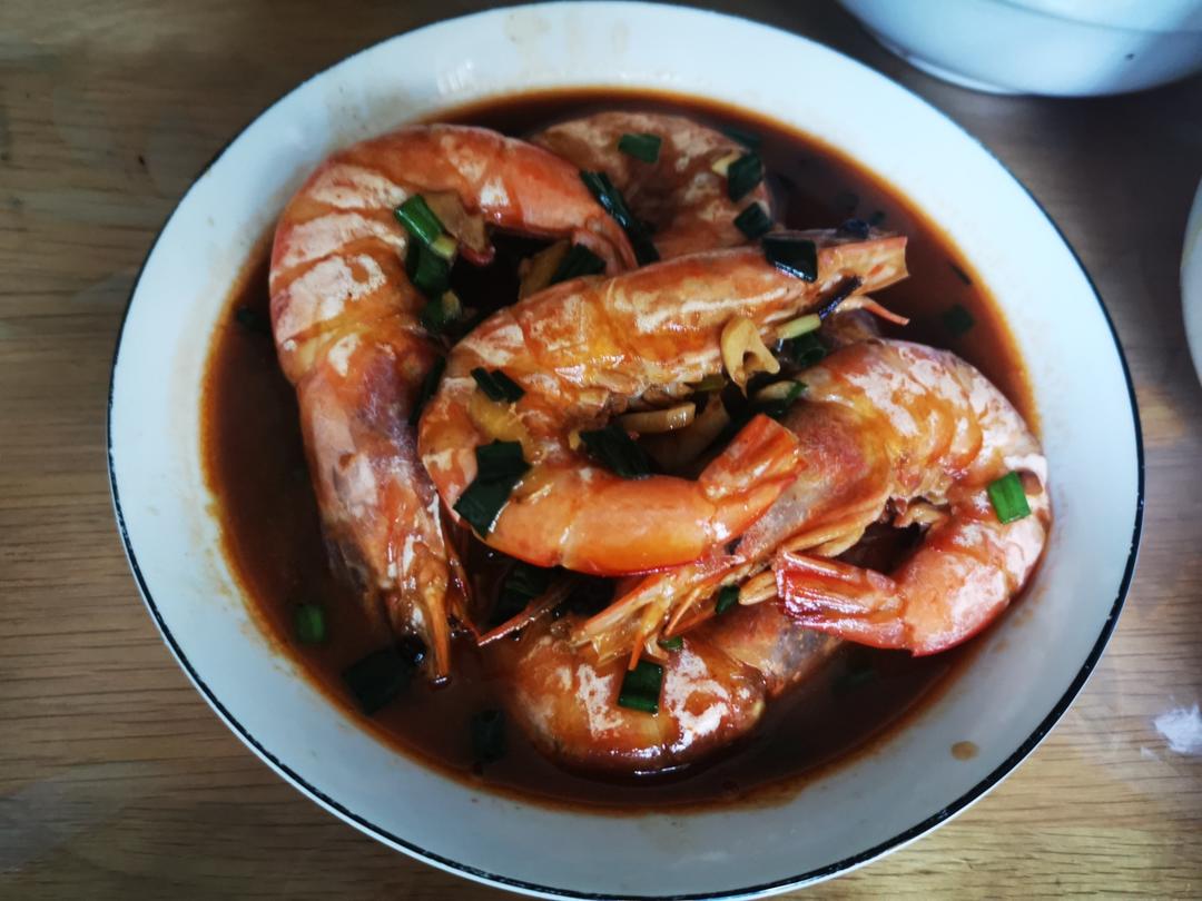 家庭版油焖大虾