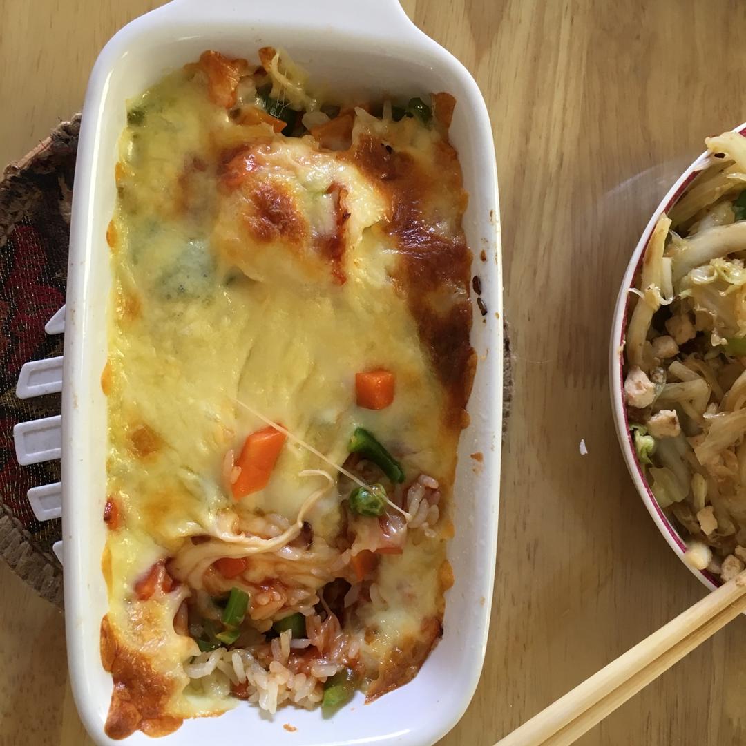 随心所欲芝士焗饭