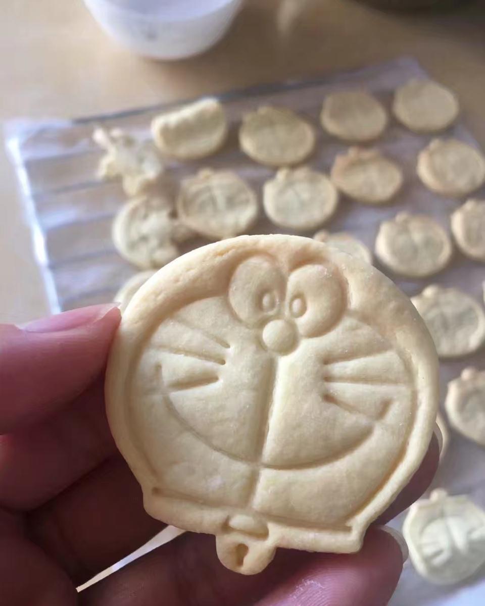 卡通黄油饼干