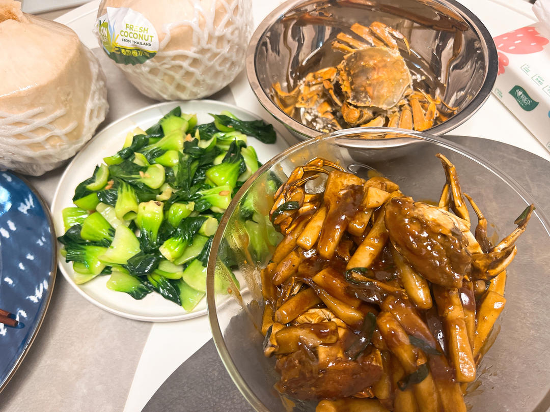 上海菜系代表之毛蟹年糕