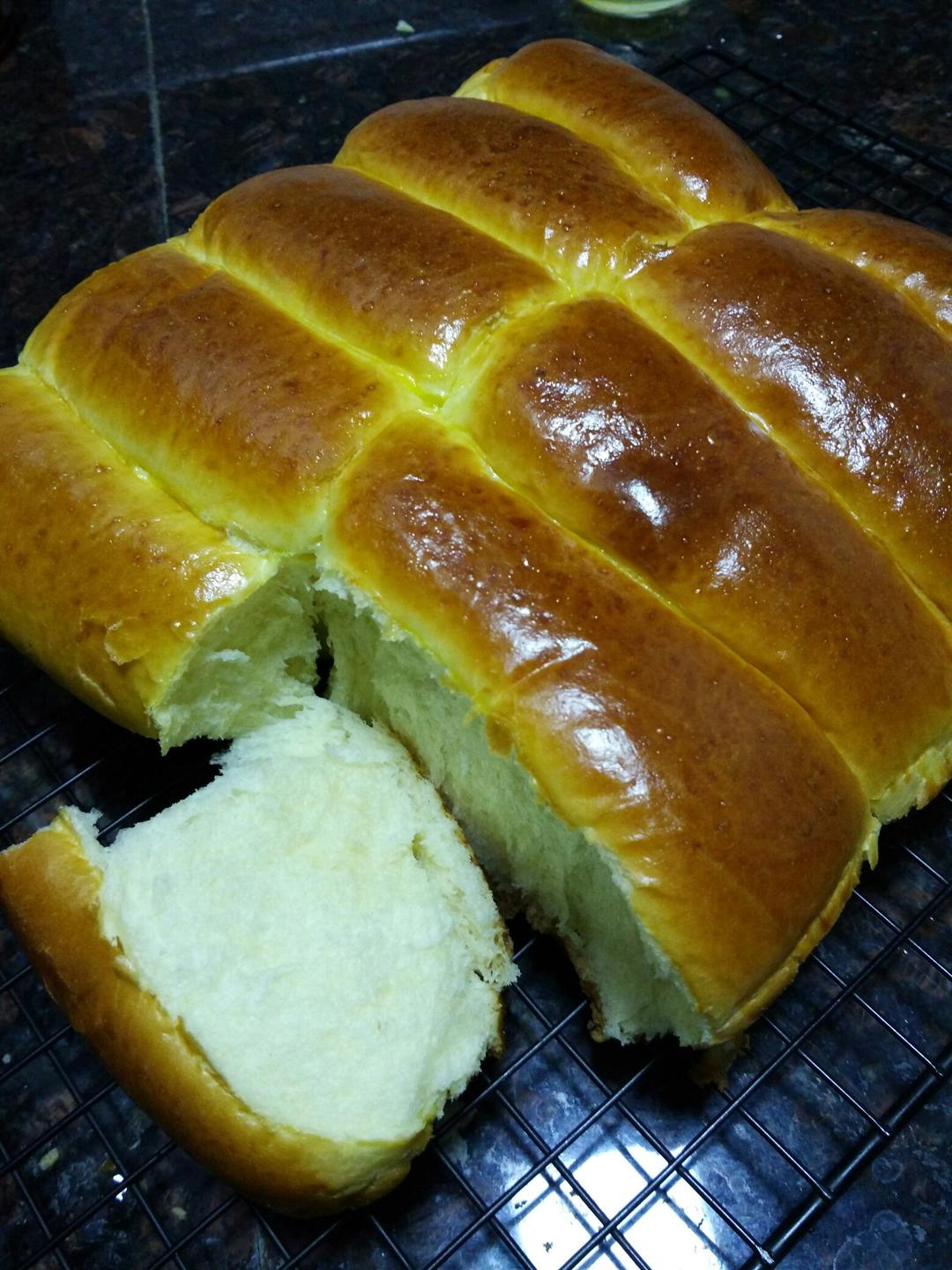 夺命软吐司(๑´ڡ`๑)超软拉丝极速方便的一次发酵吐司