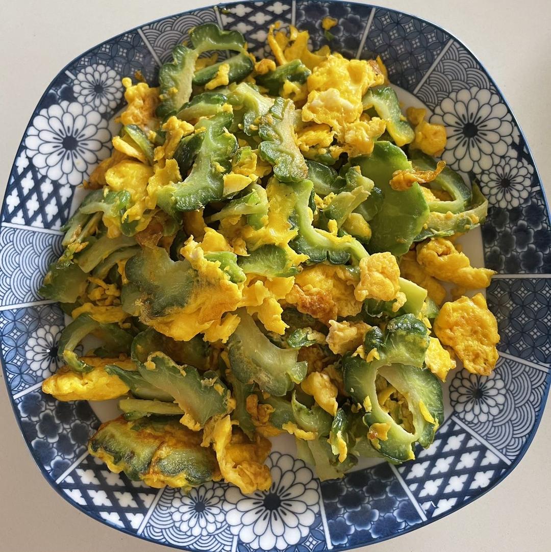 苦瓜炒蛋（清火菜）