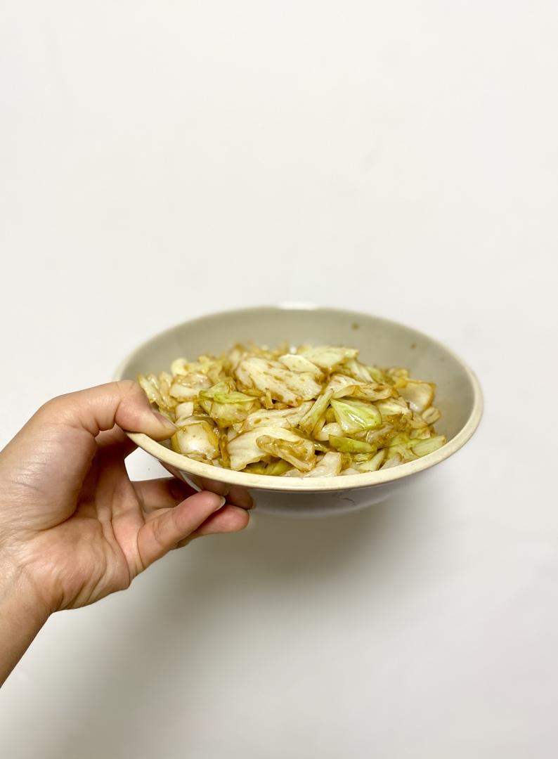 可一敏做的糖醋莲花白