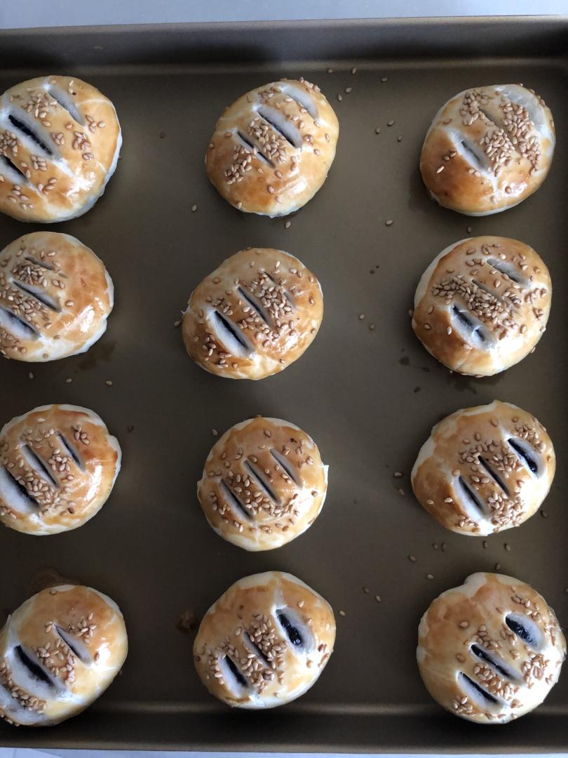 紫米馅老婆饼超快手（不用出膜不用醒面）