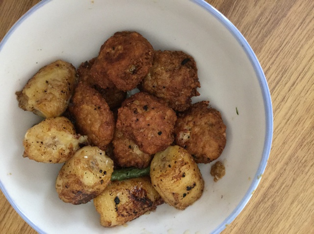 豆腐鲜肉饼