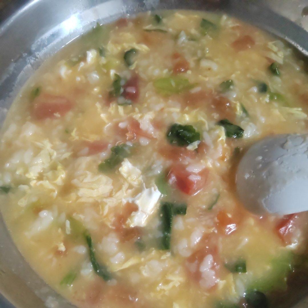 简单早餐-疙瘩汤