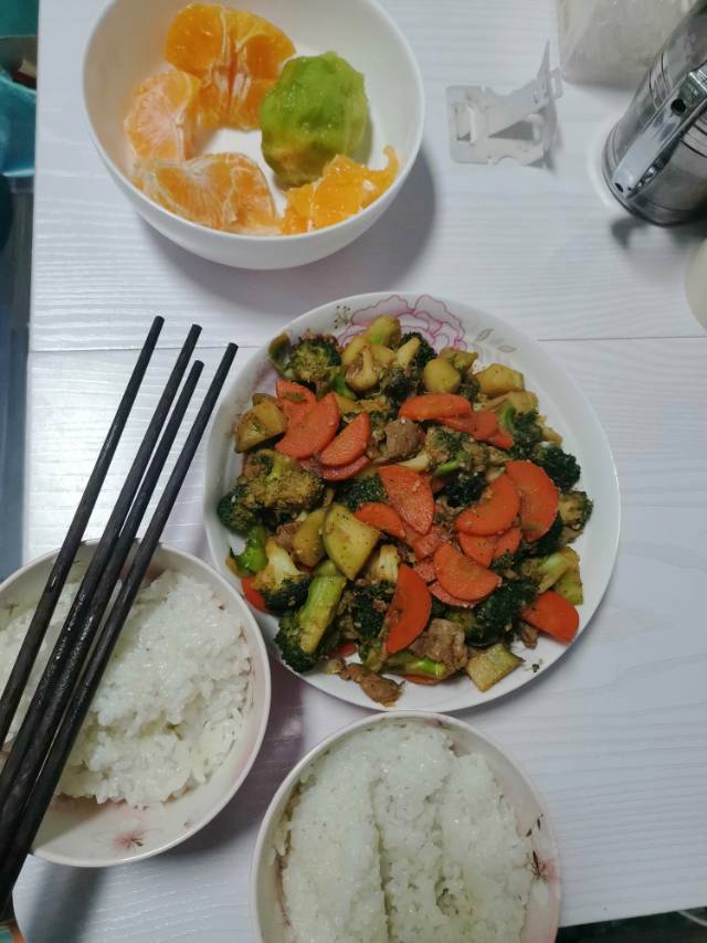 西兰花炒肉