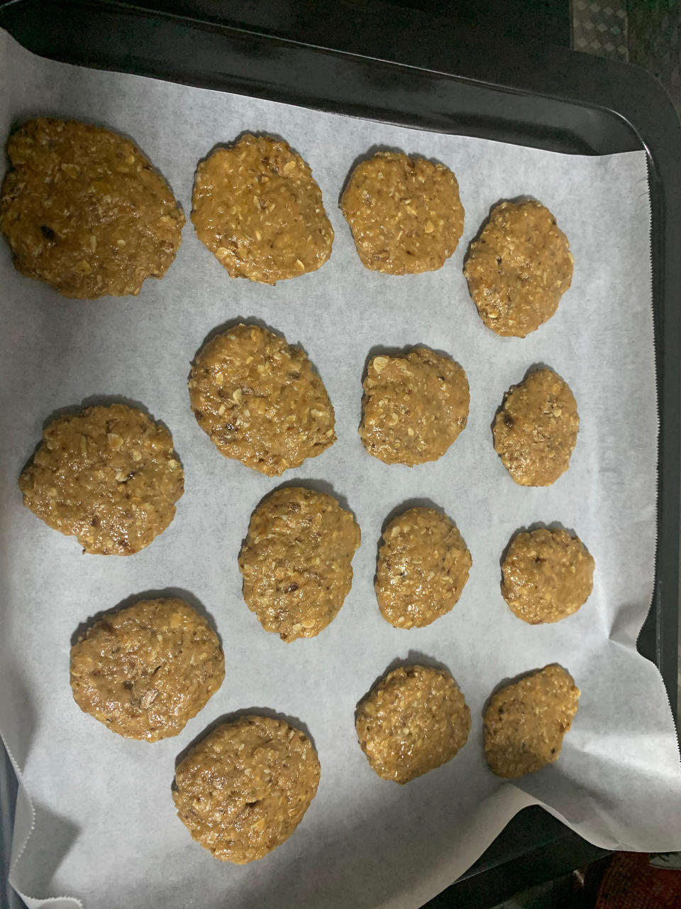 燕麦饼干，无黄油配方无需打发，保证各个酥掉渣，不干不噎不变硬