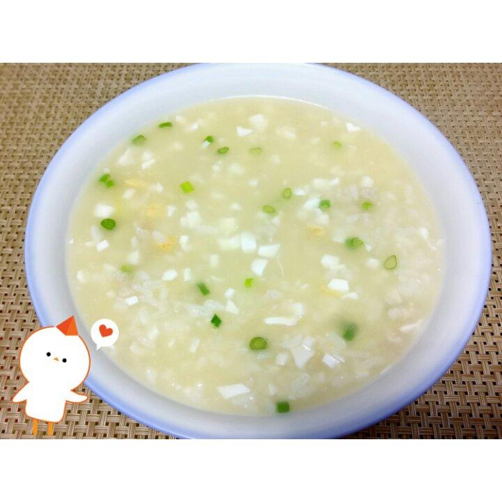 咸蛋瘦肉粥
