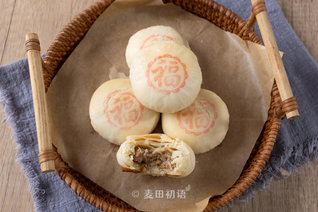 这一口鲜肉月饼太香了