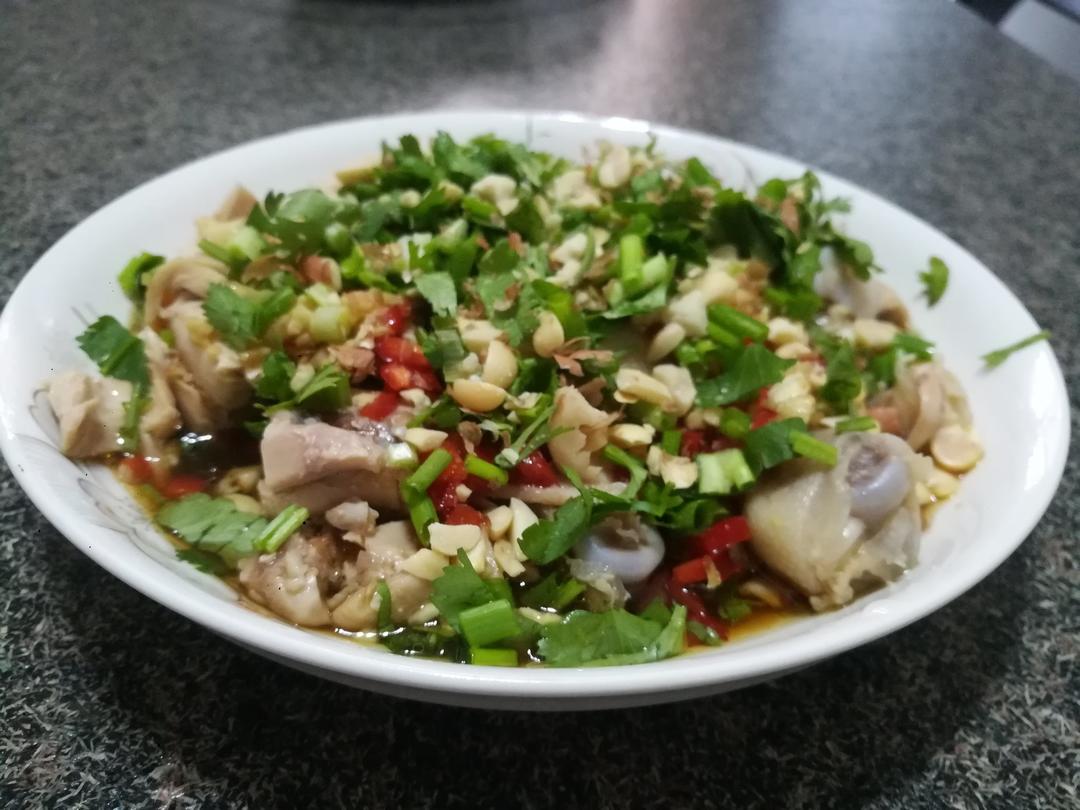 口水鸡腿