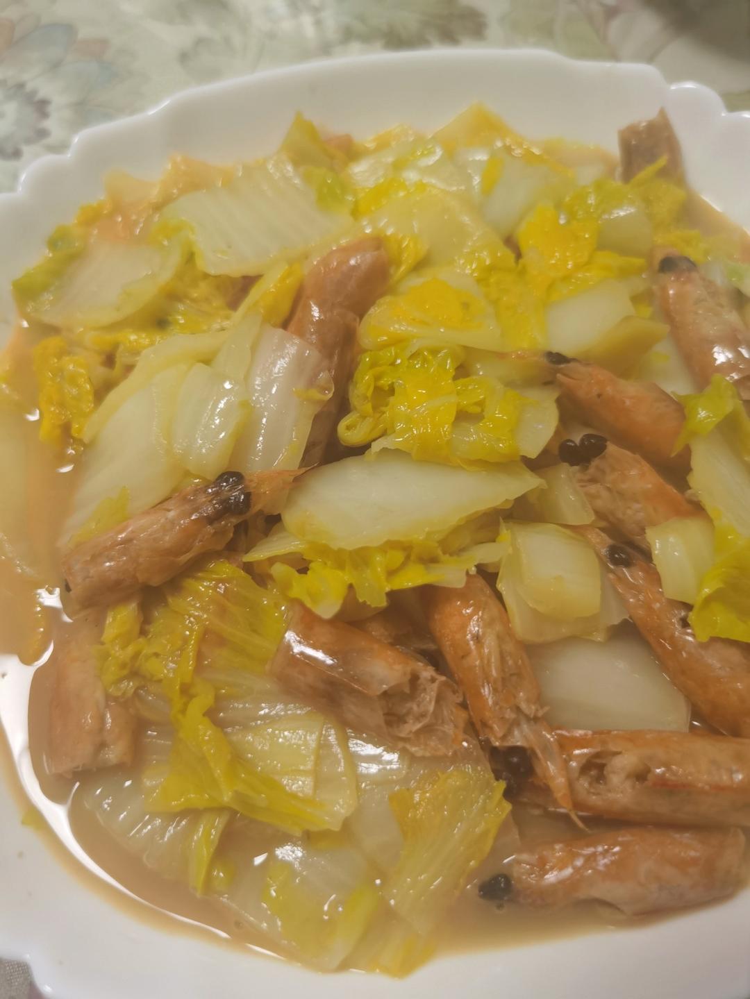 虾油白菜