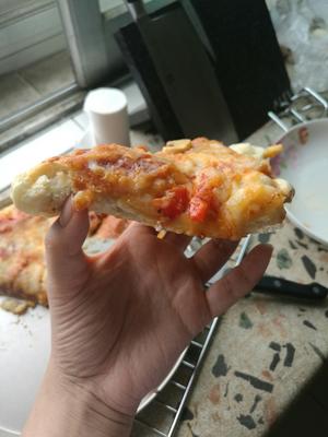 十寸萨拉米披萨的做法 步骤5