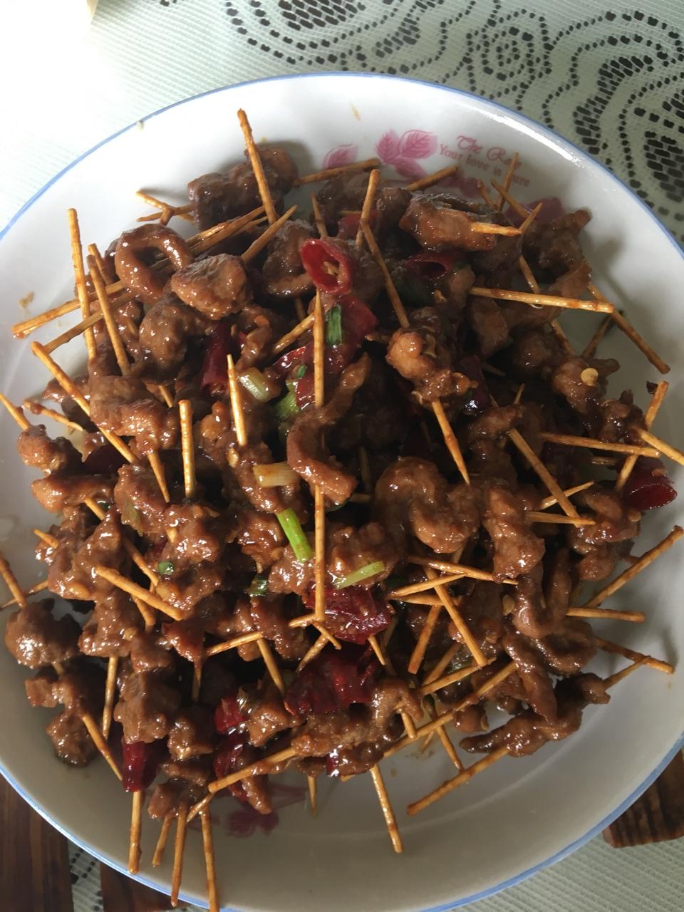 牙签牛肉 道地湖南味