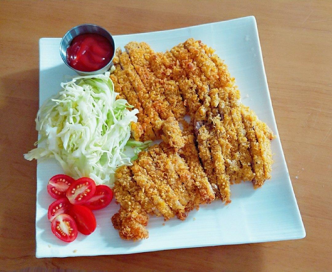 日式炸猪排（非油炸 揚げないとんかつ）