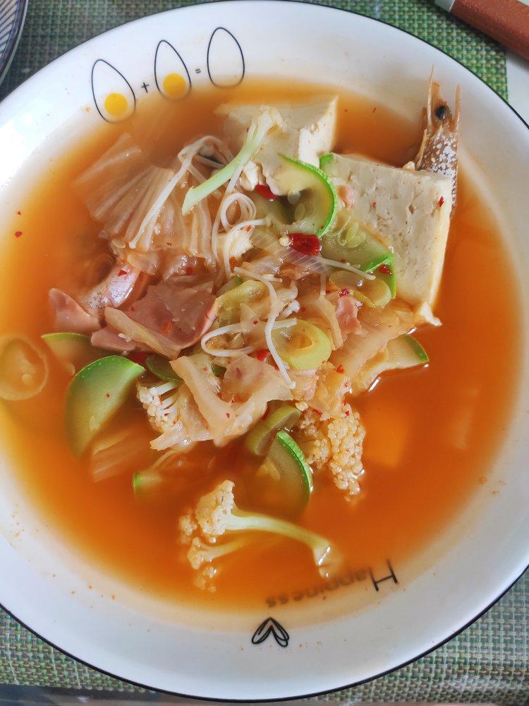 白钟元的泡菜锅（无油，巨好吃）