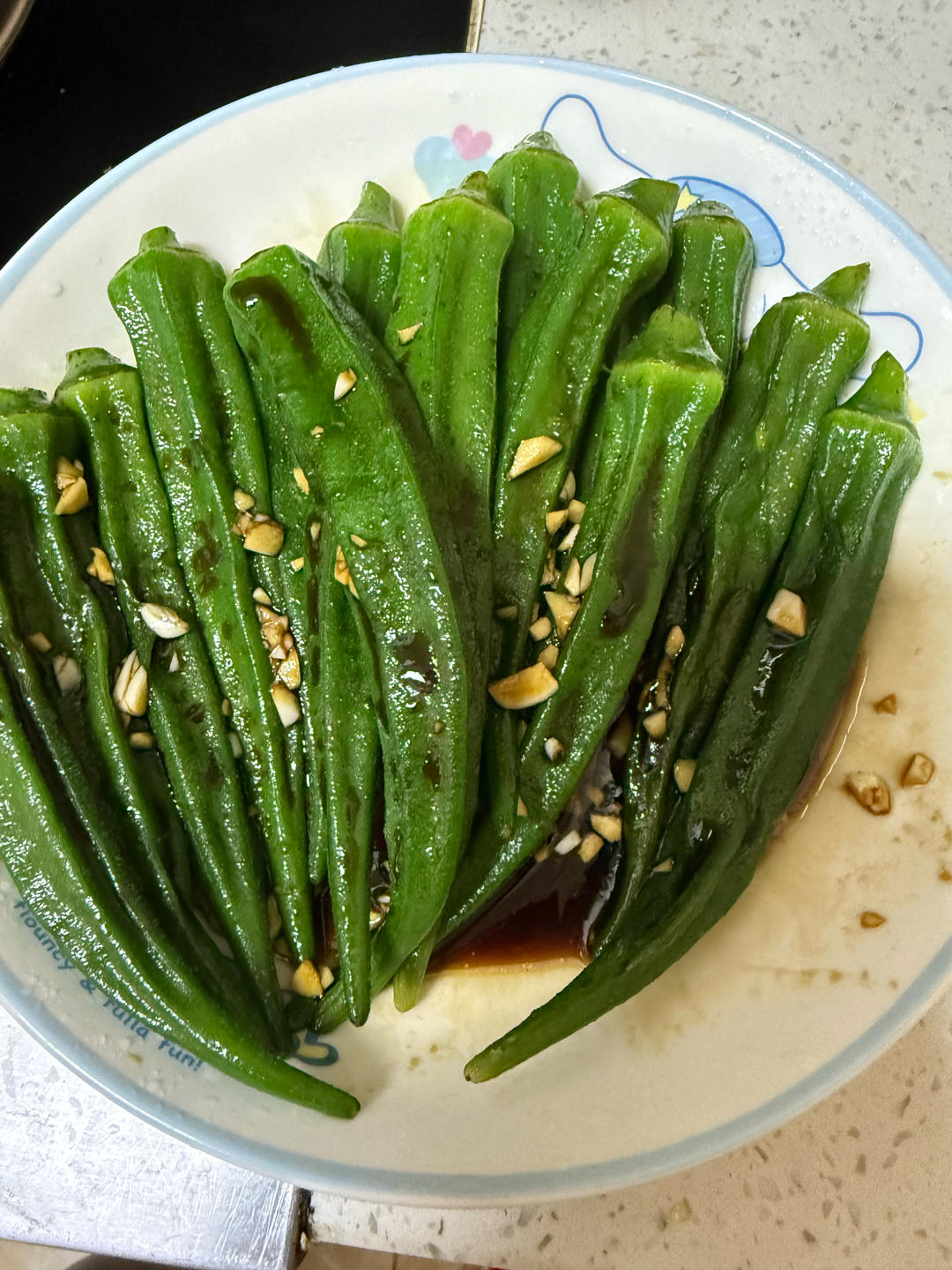 凉拌秋葵