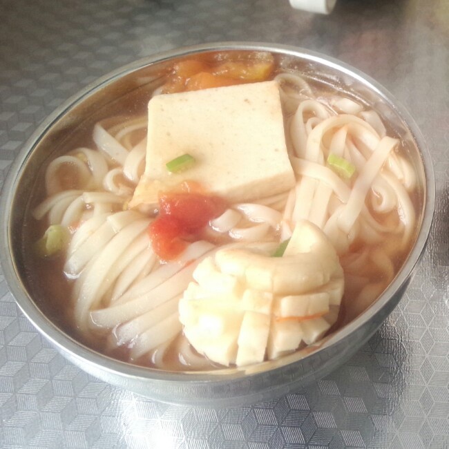 家常挂面汤