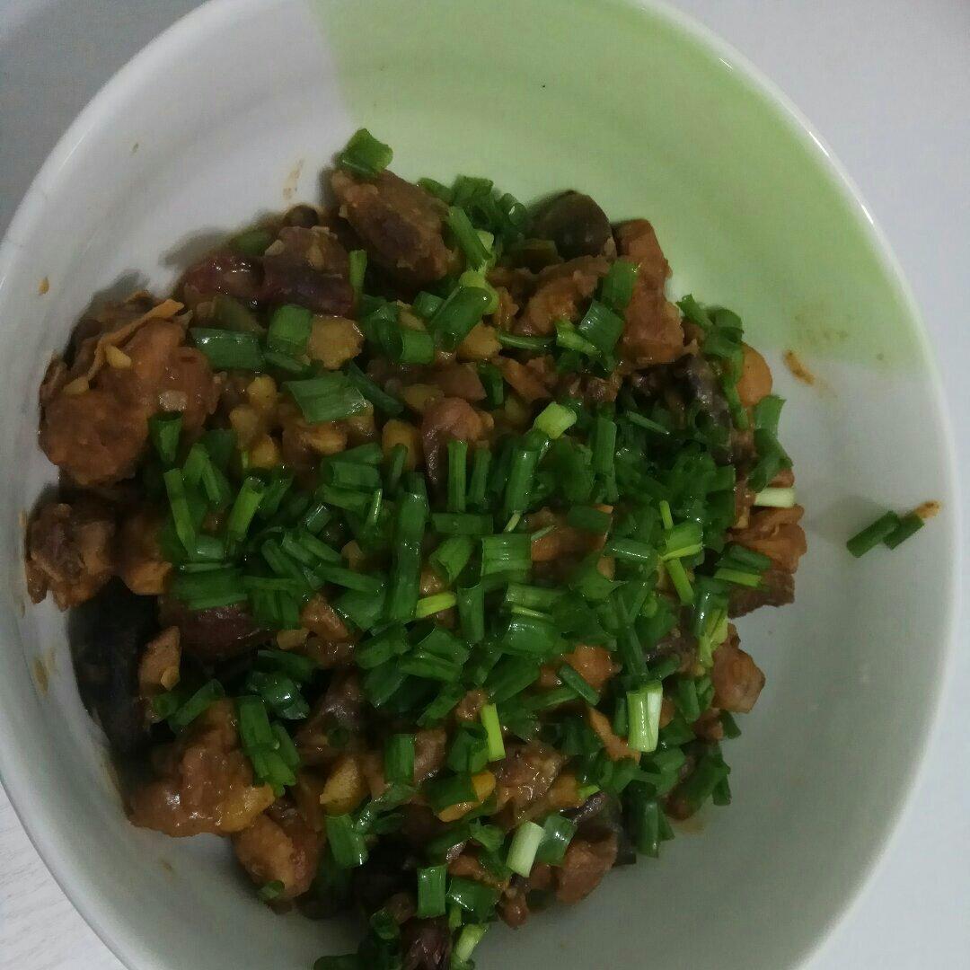 香菇板栗焖鸡