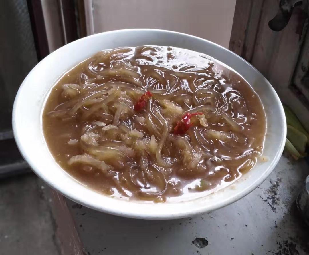 萝卜丝胡辣粉无油素食