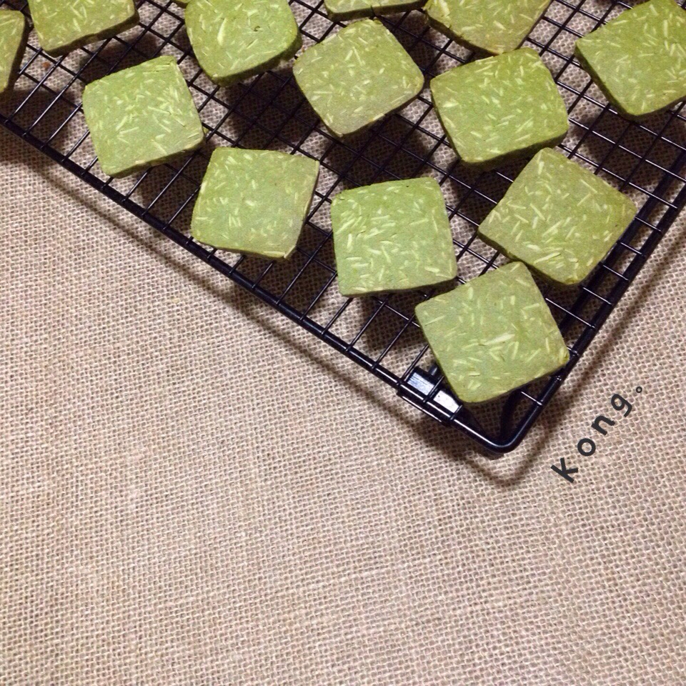 抹茶杏仁饼干