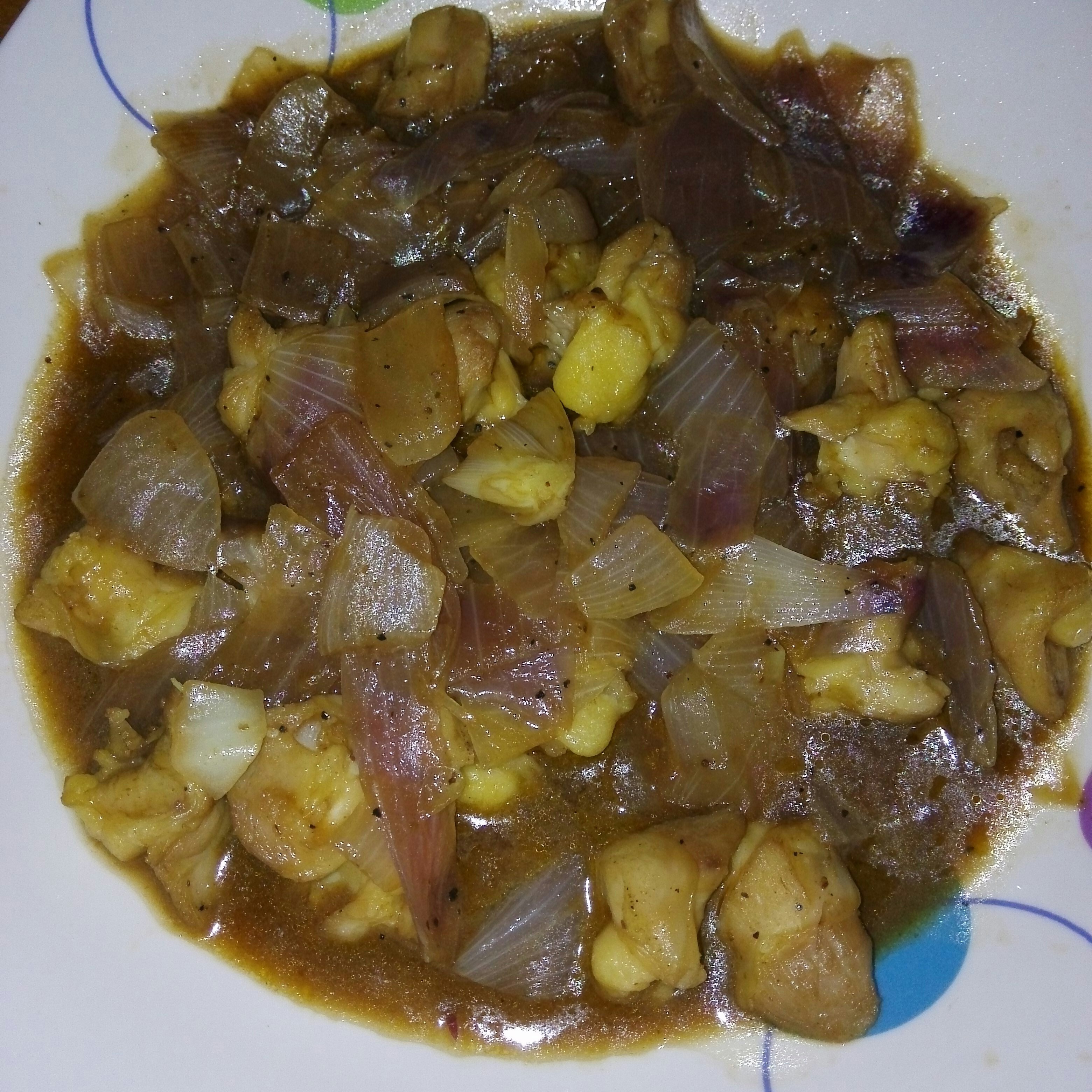 浓香照烧黑椒鸡腿