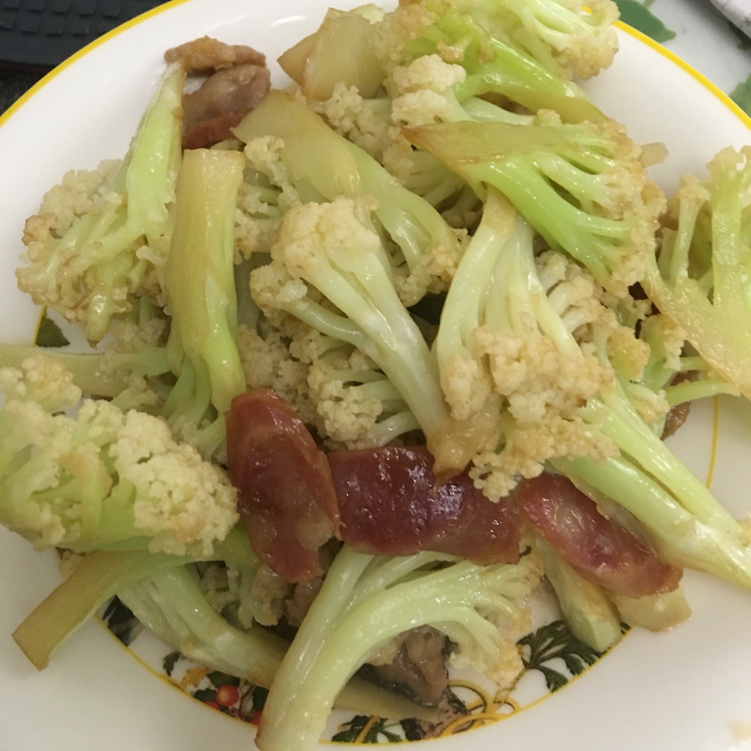 腊味炒菜花