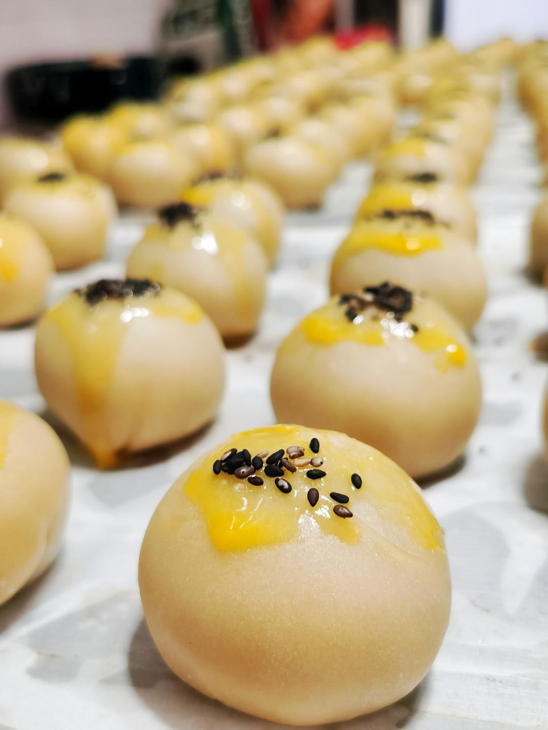 蛋黄酥（玉米油开酥）