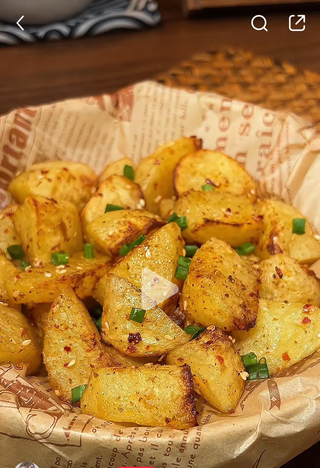 空气炸锅小土豆