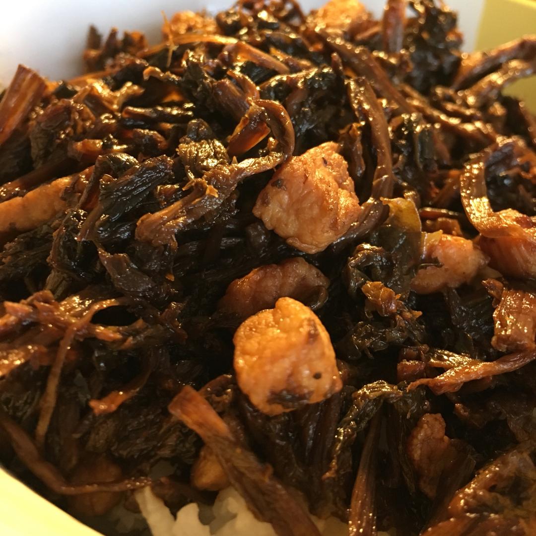 梅干菜肉末饭