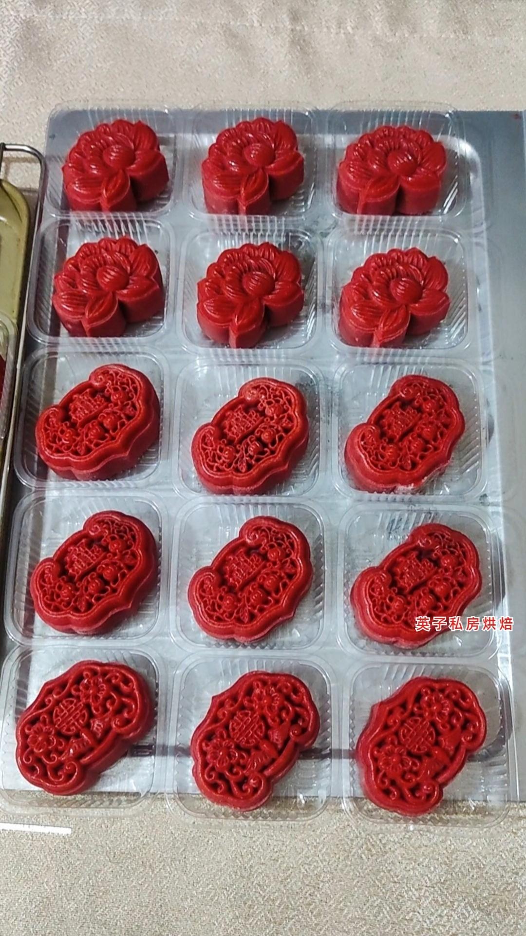 红丝绒月饼