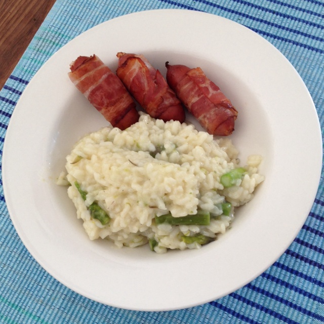 芦笋口蘑意大利饭risotto
