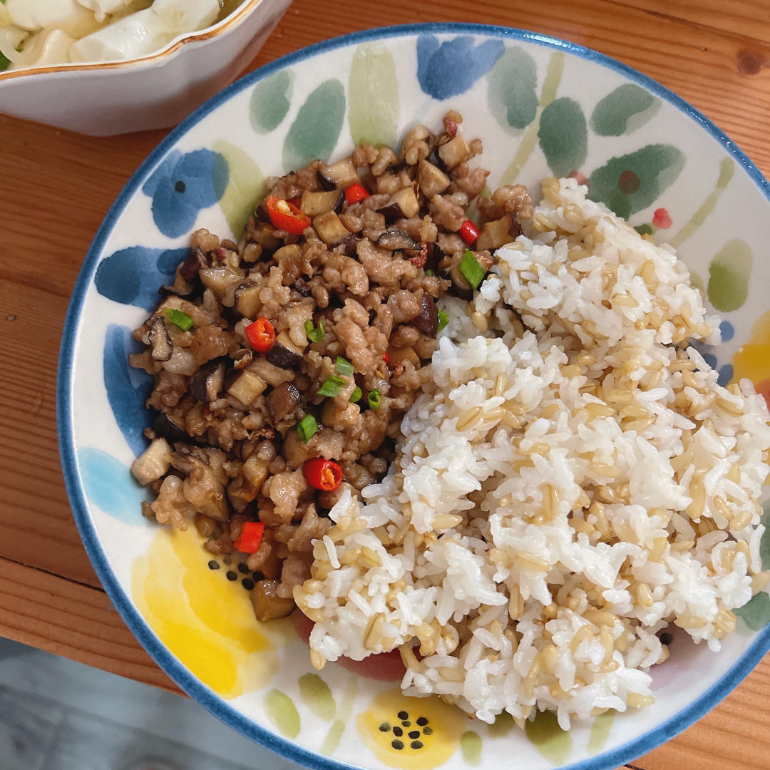 5分钟的香菇肉末