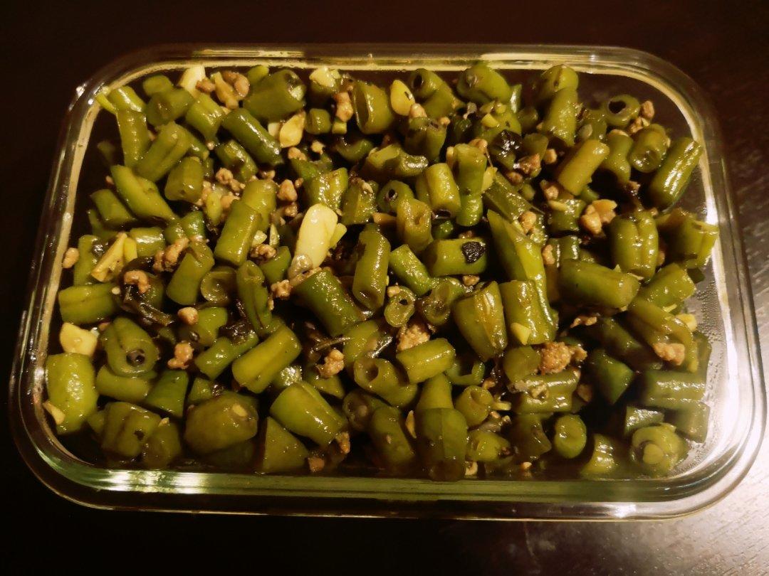 橄榄菜肉末四季豆