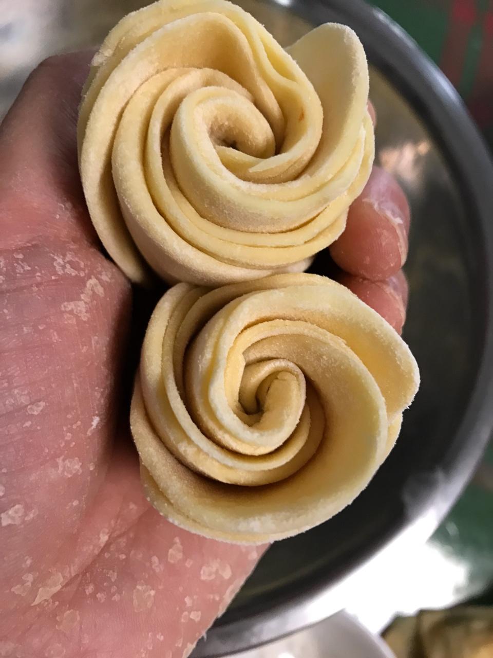玫瑰花馒头