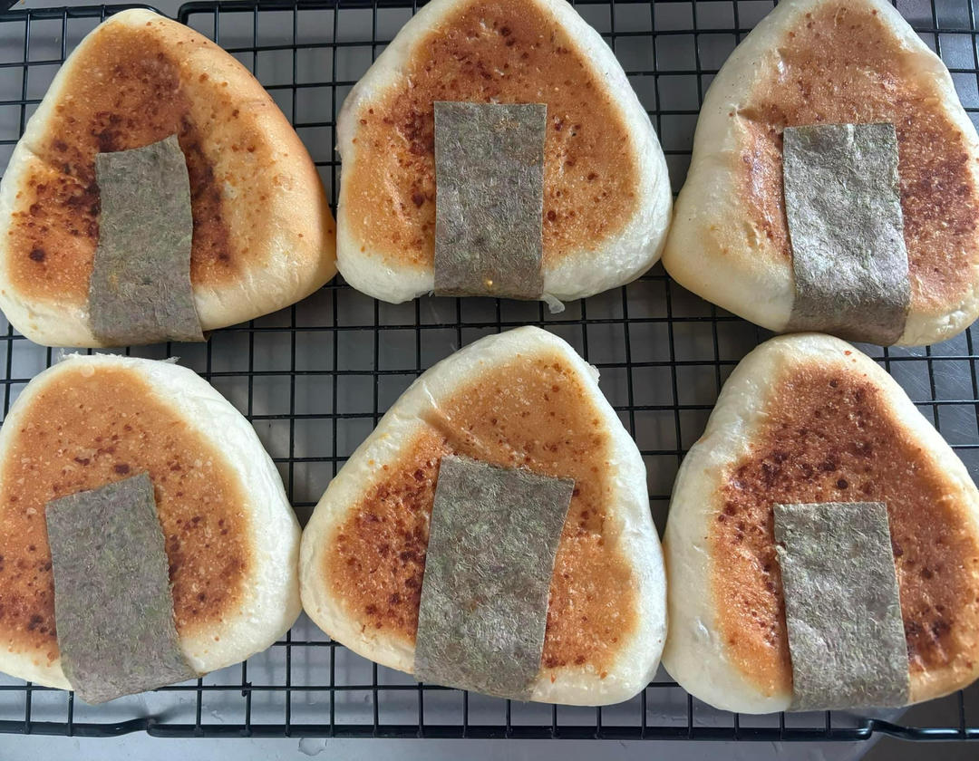 真假分不清❓日式饭团面包🍙料超足✅