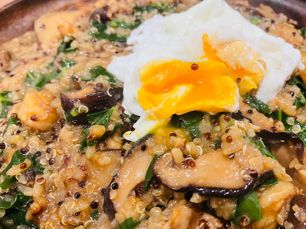 藜麦鸡软骨虾仁烩饭的做法