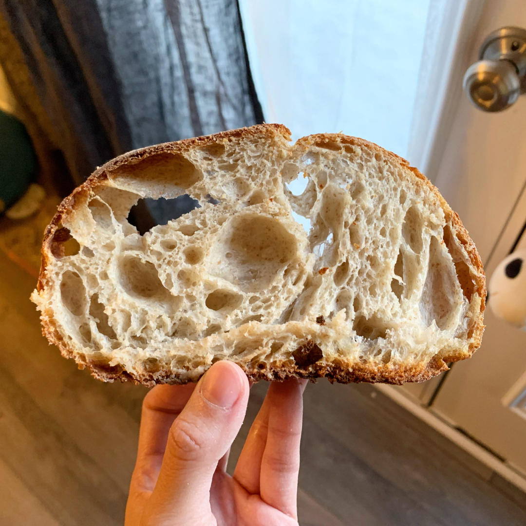 如何制作气孔开放的基础款欧包