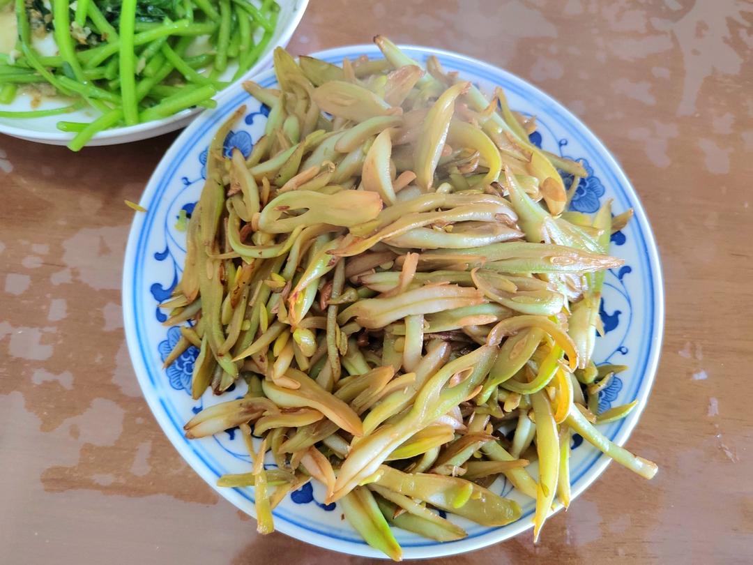 清炒芸豆丝