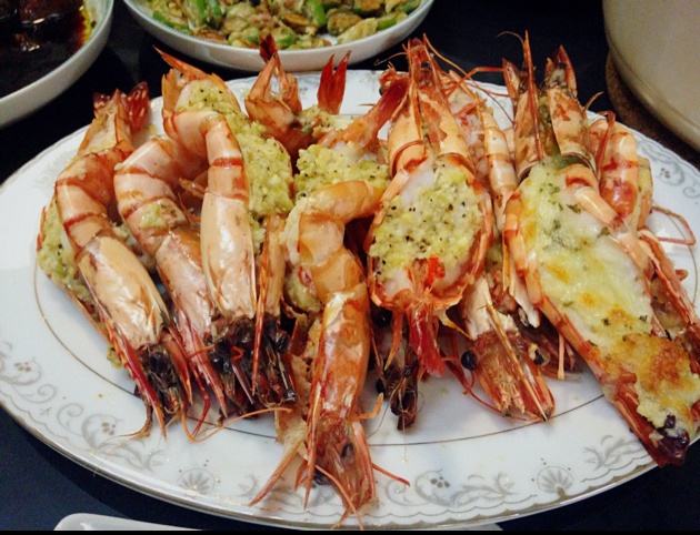 【曼食慢语】蒜香黄油烤大虾