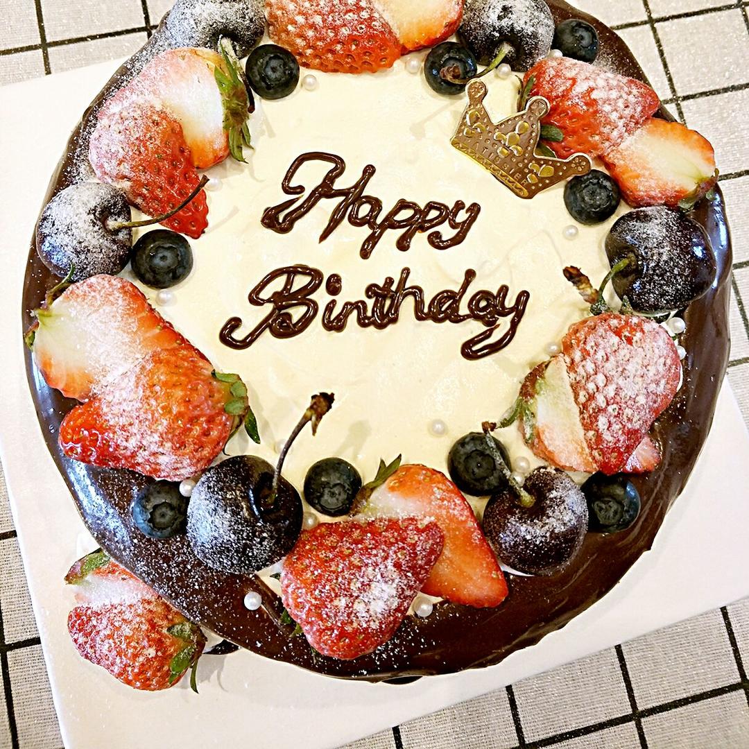 蛋糕淋面之一：甘那许淋面（详细解答淋面太稠的问题）