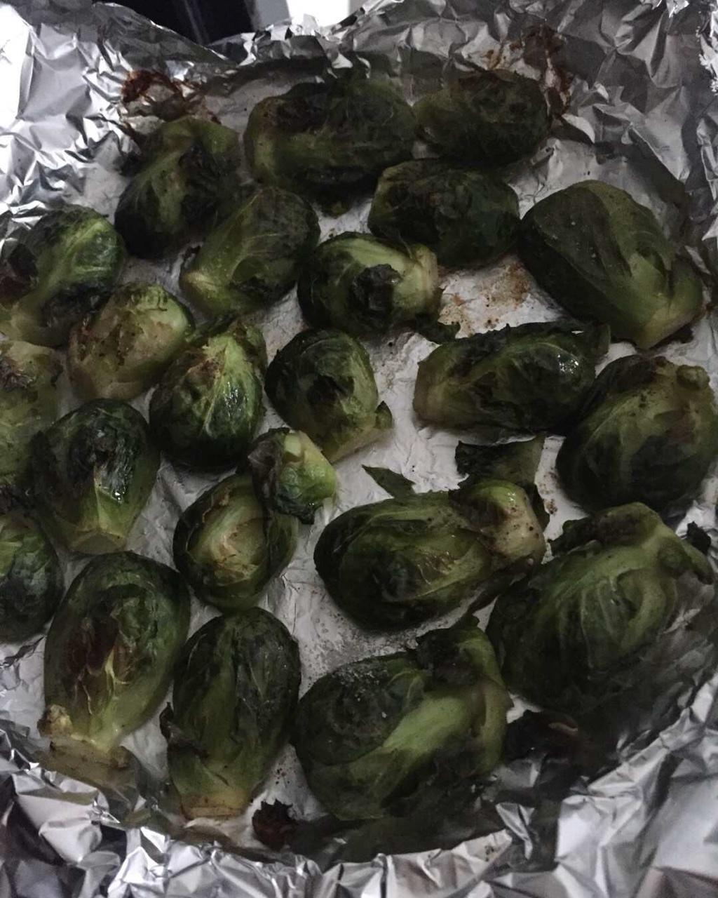 简易烤孢子甘蓝