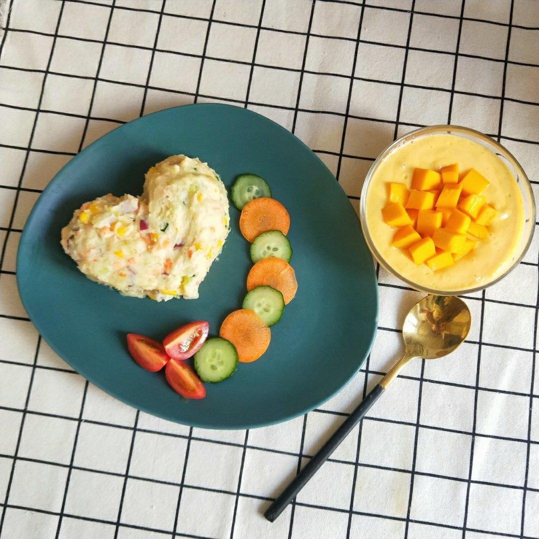 金枪鱼土豆泥沙拉