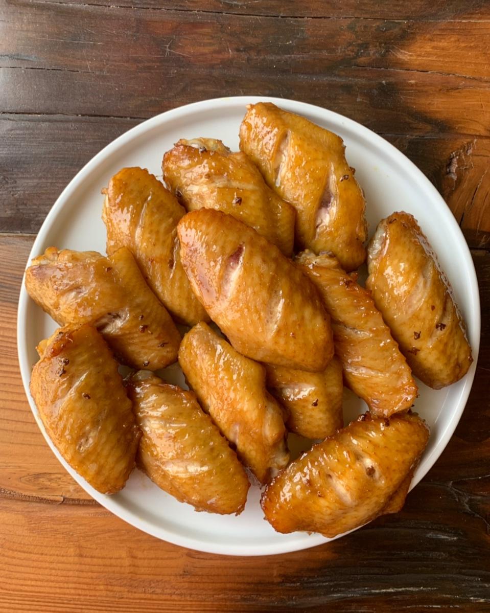 蒜香蜜汁烤鸡翅