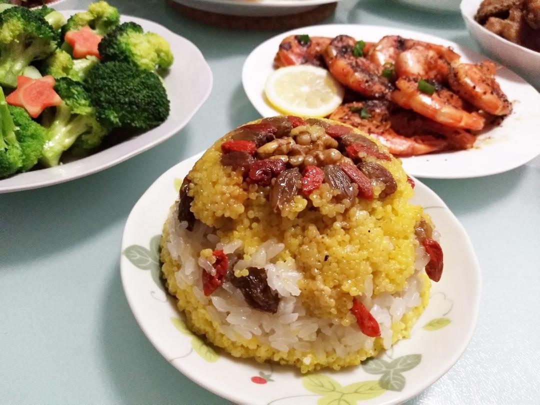 黄米藜麦八宝饭-2018年夜饭【曼食慢语】