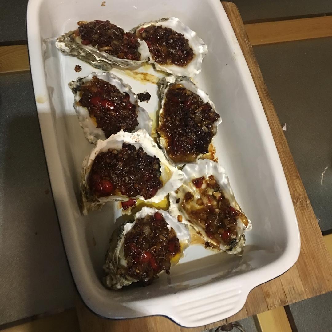 超简单～蒸蒜蓉生蚝