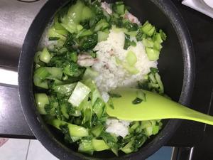 超简单电饭煲咸肉菜饭的做法 步骤10
