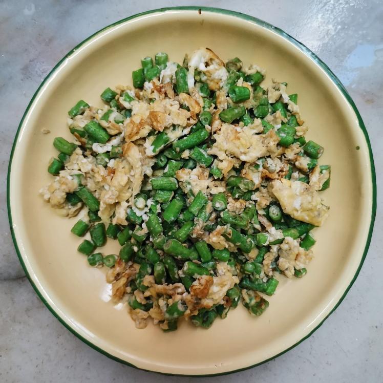 豆角炒鸡蛋🍳