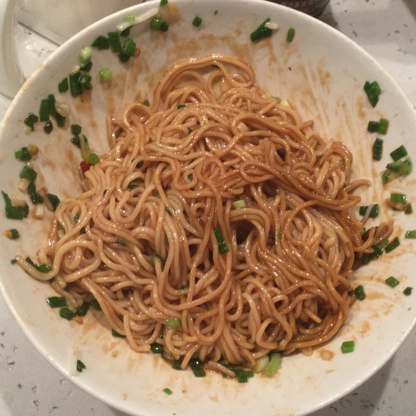 香葱油泼拌面——汪涵《天天向上》现场传授