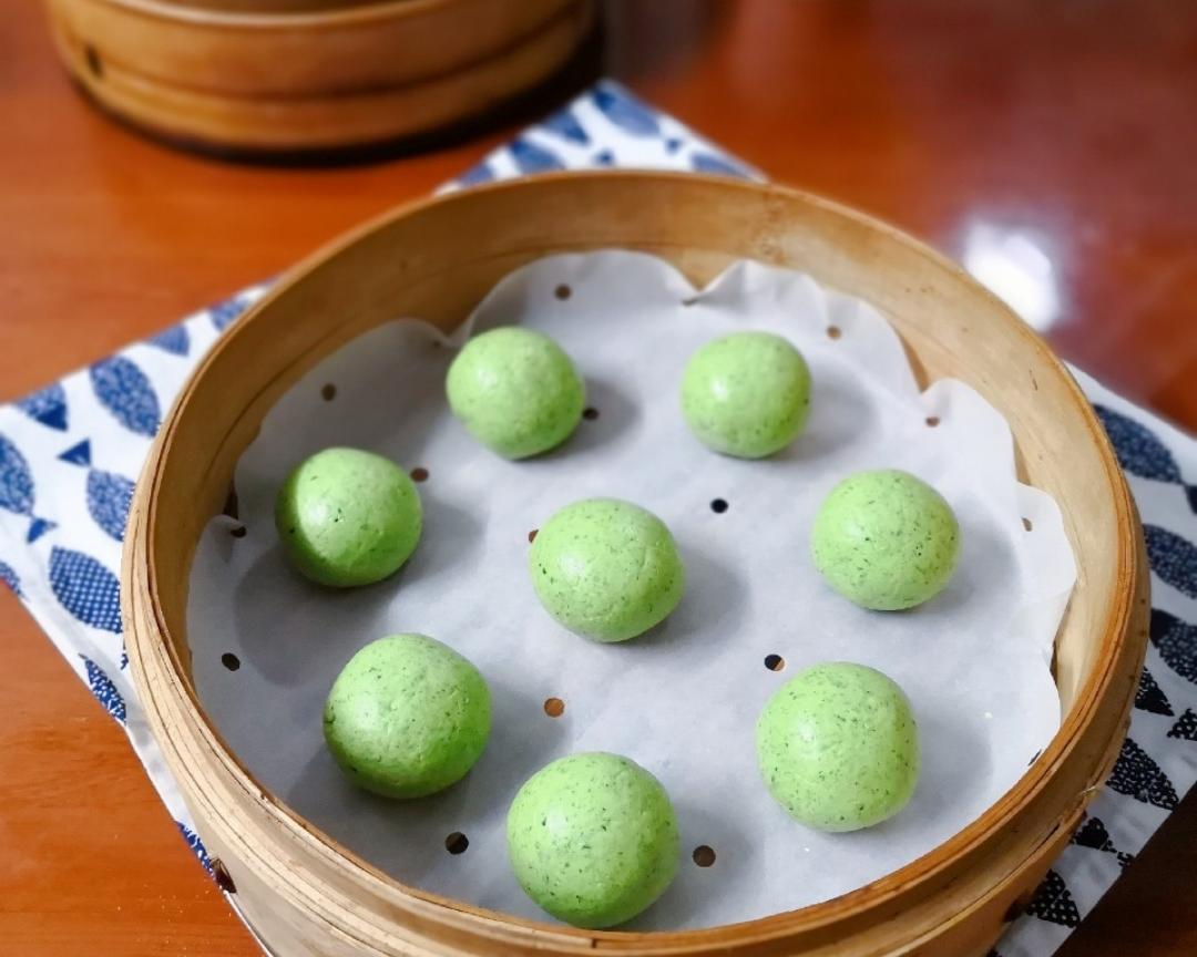 青团～三种馅料（附青团翠绿不变色的诀窍）的做法